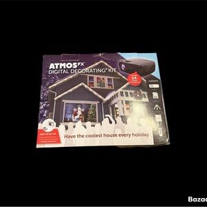 Atmos FX Digital Decorating Kit Christmas Halloween Any Occasion Projector WORKS